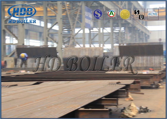 ASME Boiler Pressure Parts Water Wall Panels For Sugar Mill Automatic submerged arc welding