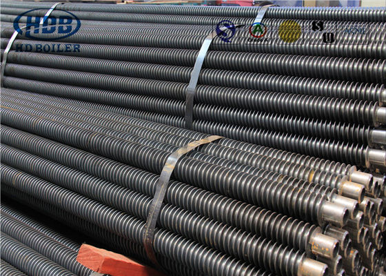High Frequency seamless Carbon Steel Boiler Tube Spiral Fin Heat Exchange Elements