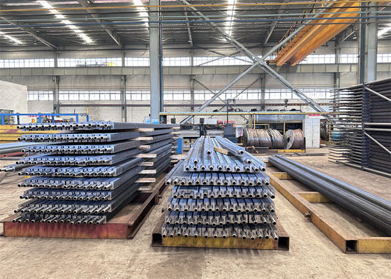 H Fin Hot Water Boiler Economizer Tube Material Fabrication