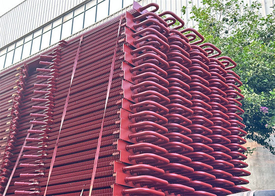 Bare H Finned Tubes Economizer Exhaust Heat Recovery Unit boiler flue gas economizer