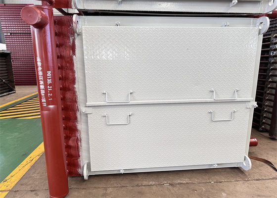 Painted Sprial Fin Boiler Economizer Exhaust Gas Economiser Bare Tubes