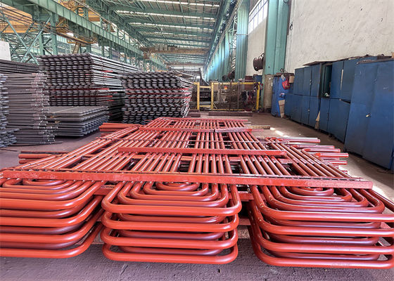 ASME Platen Superheater Pada Boiler Reheater Serpentine Coils Tube