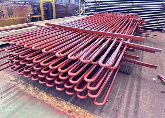 HRSG Carbon Steel Boiler Superheater Coils In Thermal Biomass Power Plant