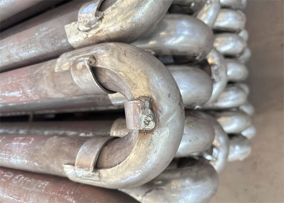 Serpentine Steam Boiler Superheater Coils With Shield Alloy Steel