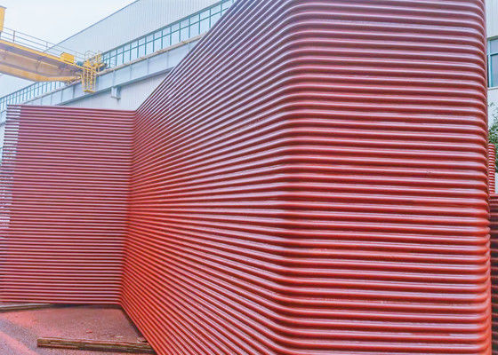 Industrial Boiler Membrane Water Wall Boiler Panels ASME Standard