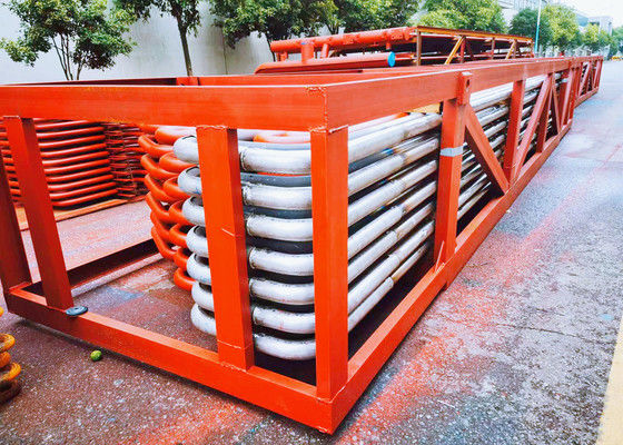 Radiant Fin Pitch Round Boiler Superheater Tubes And Reheater Heat Exchanger
