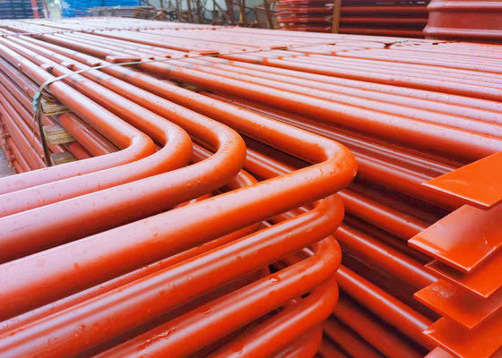 Radiant Fin Pitch Round Boiler Superheater Tubes And Reheater Heat Exchanger