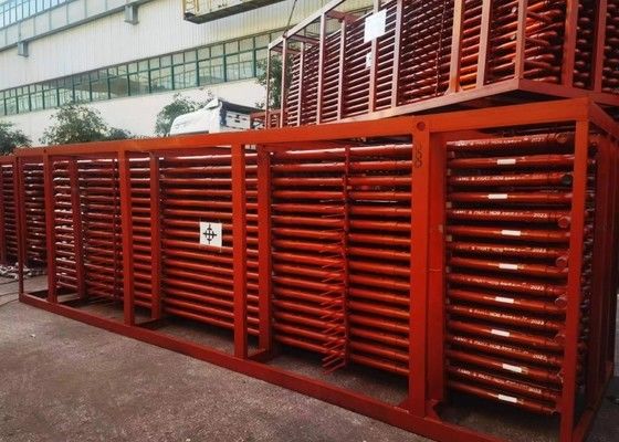 Horizontal Industrial Boiler Economizer Coil For Heat Recovery