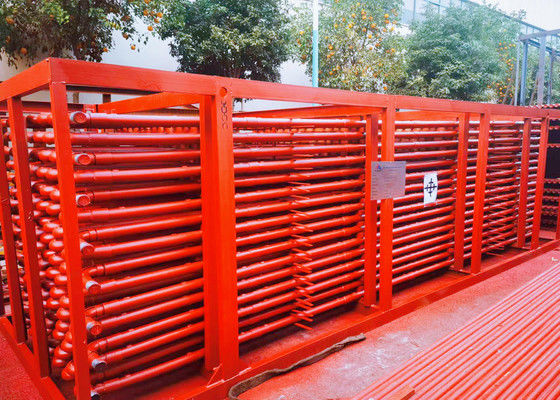Carbon Steel Boiler Coil Economizer Extrusion With Tube Shields
