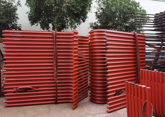 GB Standard Boiler Membrane Wall Water Panel For Sugar Mill Boilers
