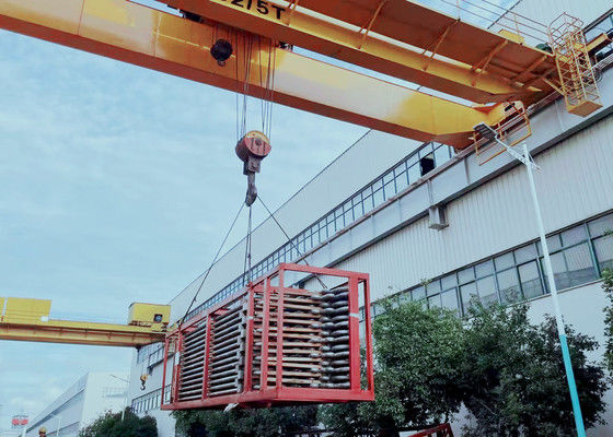 TUV Nco622 Boiler Superheater Coils With Cladding Anti Abrasive
