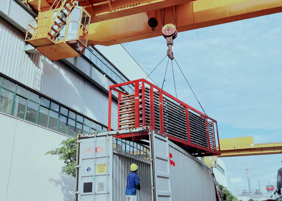 TUV Nco622 Boiler Superheater Coils With Cladding Anti Abrasive