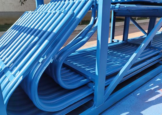 Painted Carbon Steel Wall Tube Boiler Membrane Panel Corrosion Resistant