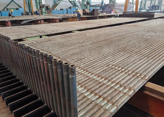 ASME SA 210 Carbon Steel Wall Water Boiler Panel Membrane Wall