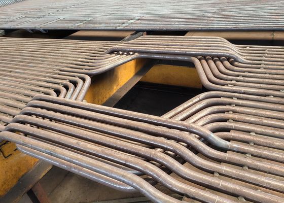 ASME SA 210 Carbon Steel Wall Water Boiler Panel Membrane Wall