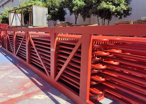 SA192 Painted Superheater And Reheater Serpentine Coils Economiser In Power Plant