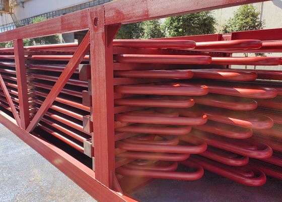 Red Boiler Superheater And Reheater In Steam Power Plant Customized