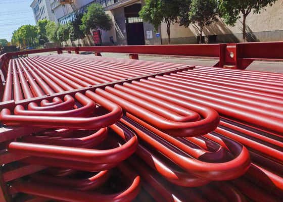 Red Boiler Superheater And Reheater In Steam Power Plant Customized