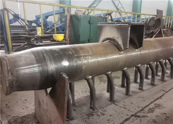 En Standard Superheater Boiler Header Manifold Customized For Power Station