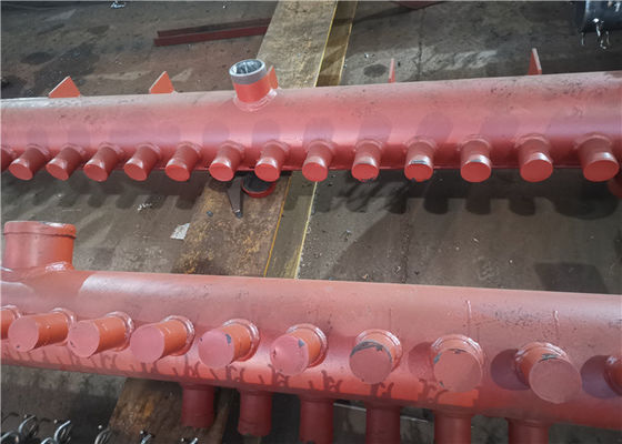 High Performance Carbon Steel Boiler Manifold Headers For Central Air Conditioners Oem