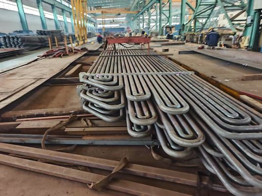 Customized Steam Boiler Parts Systems Efficiency Superheater And Reheater Tubes