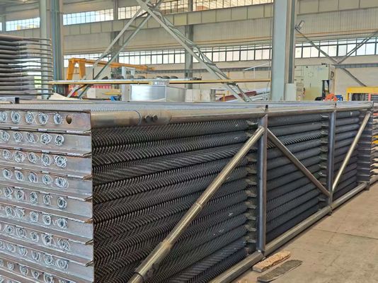 ‌High Efficiency Spiral Fin Tubes Power Plant Boiler Economizers