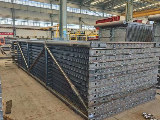 ‌High Efficiency Spiral Fin Tubes Power Plant Boiler Economizers