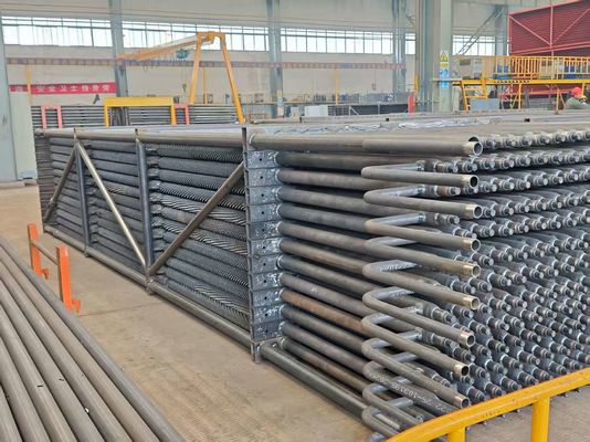 ASME SA192 Spiral Fin Tubes Customized High Efficiency