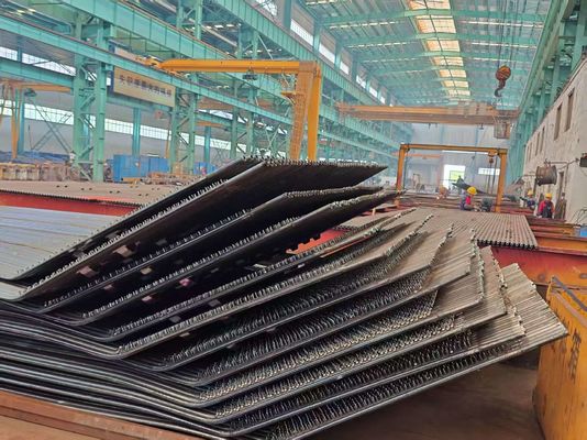 Argon Arc Welded Membrane Walls High-Pressure Heating For Biomass Boilers