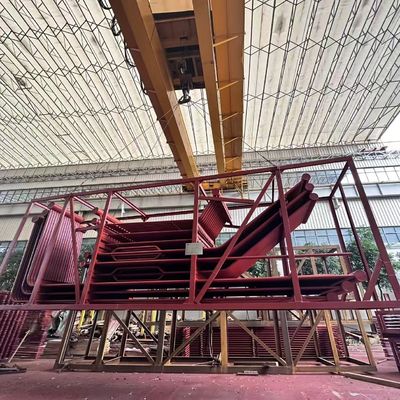 High Temperature Range 500-1000°C and 10-50 Bar Pressure Range Boiler Membrane Wall with Customized Thickness