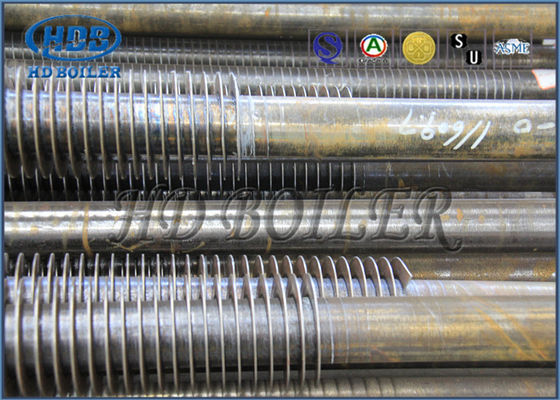 Economizer Spiral Boiler Fin Tube Material H Type For Coal Power Plant
