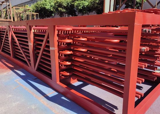 SA192 Painted Superheater And Reheater Serpentine Coils Economiser In Power Plant