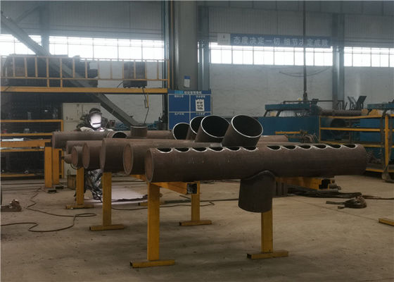 Industrial Coal Fired Steam Boiler Manifold Headers Parts
