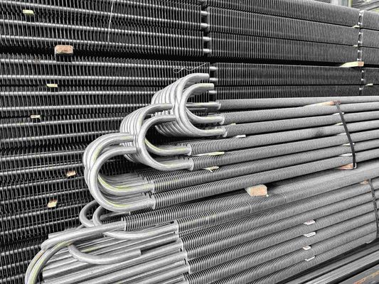 Heat Transfer Boiler Fin Tube With Customizable Heat Transfer Area And 25 Meters Max Length