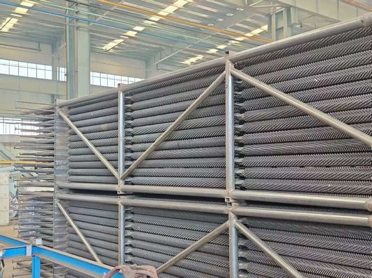 ASME SA192 Spiral Fin Tubes Customized High Efficiency