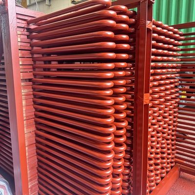 Customized Heat Transfer Area and Coil Length Boiler Superheater Coils with Painted Surface Treatment